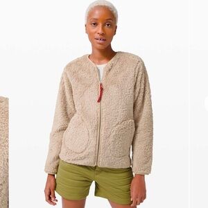Lululemon Oh So Sherpa Full Zip